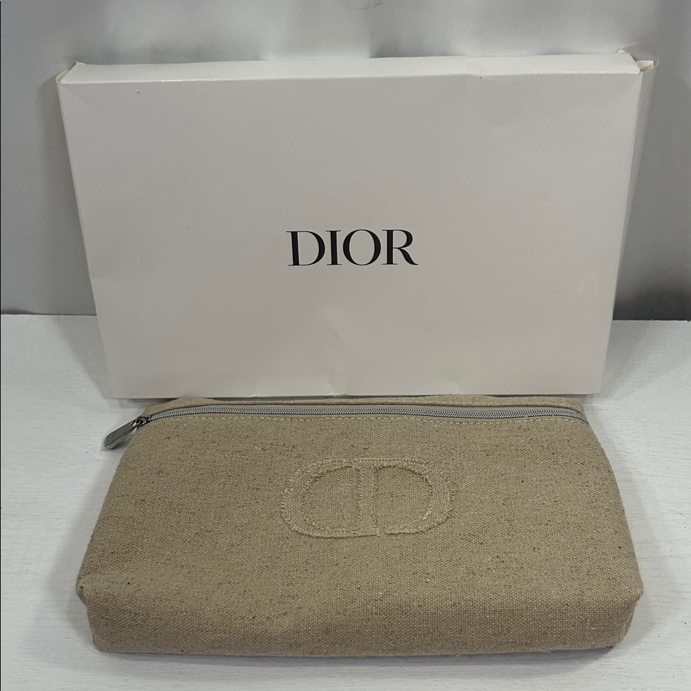 Dior Trousse Pouch 100% Natural-Origin Material Recycled Materials NIB